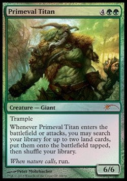 Primeval Titan - Grand Prix Promos (Mythic)