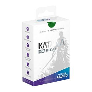 100 Ultimate Guard Katana Sleeves (Green)