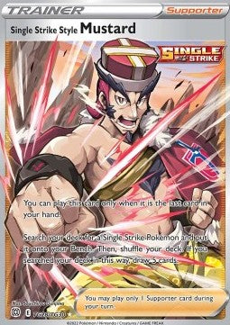 Single Strike Style Mustard