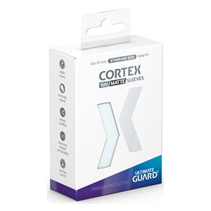 100 Ultimate Guard Cortex Matte Sleeves (Transparent)