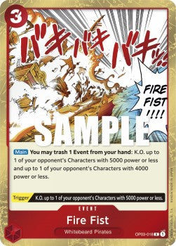 Fire Fist (OP03-018) (V.1)