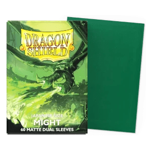 60 Small Dragon Shield Sleeves - Matte Dual Might