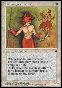Icatian Javelineers (V.3) - Fallen Empires (Common)