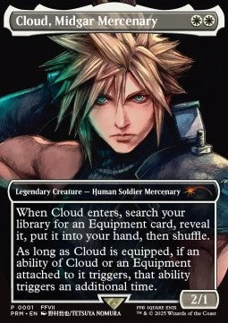 Cloud, Midgar Mercenary - MagicCon Products (Rare)