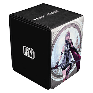 Magic: The Gathering - FINAL FANTASY: "Lightning, Army of One" Alcove Flip Deck Box