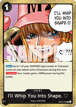 I'll Whip You Into Shape. (EB04-050)