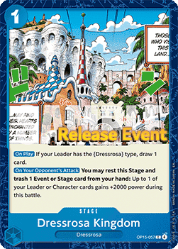 Dressrosa Kingdom (OP15-057)
