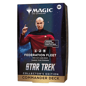 Commander: Star Trek: "Federation Fleet" Commander Deck: Collector's Edition