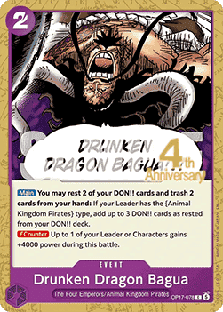Drunken Dragon Bagua (OP17-078)