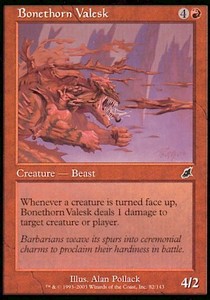 Bonethorn Valesk - Scourge (Common) [SCG-82]