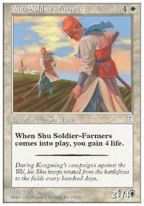 Shu Soldier-Farmers - Portal Three Kingdoms (Uncommon) [PTK-27]