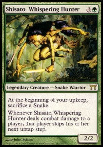 Shisato, Whispering Hunter - Champions of Kamigawa (Rare) [CHK-242]