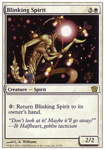 Blinking Spirit - Ninth Edition (Rare) [9ED-8]