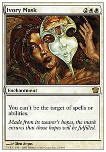 Ivory Mask - Ninth Edition (Rare) [9ED-23]