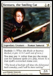 Kentaro, the Smiling Cat - Betrayers of Kamigawa (Rare) [BOK-13]