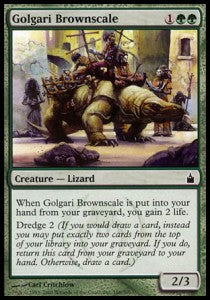 Golgari Brownscale - Ravnica: City of Guilds (Common) [RAV-166]
