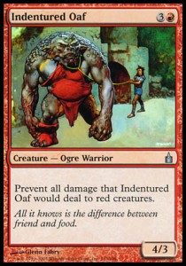 Indentured Oaf - Ravnica: City of Guilds (Uncommon) [RAV-133]