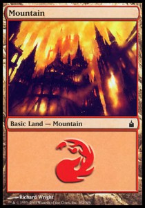 Mountain (V.4) - Ravnica: City of Guilds (Land) [RAV-302]