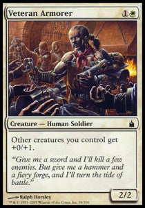 Veteran Armorer - Ravnica: City of Guilds (Common) [RAV-34]