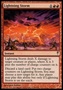 Lightning Storm - Coldsnap (Uncommon) [CSP-89]