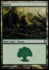 Forest (V.1) - Time Spiral (Land) [TSP-298]