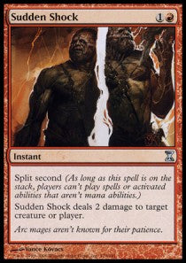 Sudden Shock - Time Spiral (Uncommon) [TSP-179]