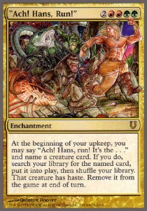 "Ach! Hans, Run!" - Unhinged (Rare) [UNH-116]