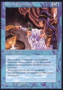 Hurkyl's Recall - Foreign Black Bordered (Rare) [DTL-60]