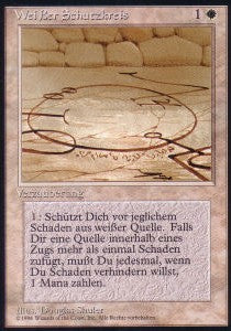Circle of Protection: White - Foreign Black Bordered (Common) [DTL-197]