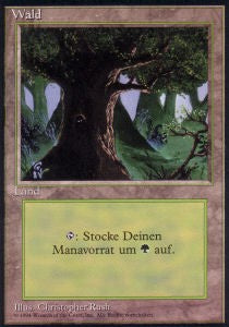 Forest (V.3) - Foreign Black Bordered (Land) [DTL-286]