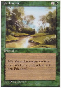 Tranquility - Foreign White Bordered (Common)
