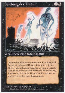 Animate Dead - Foreign White Bordered (Uncommon)