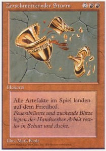 Shatterstorm - Foreign White Bordered (Uncommon)