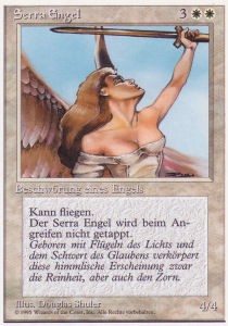 Serra Angel - Foreign White Bordered (Uncommon)