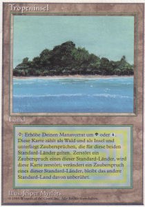Tropical Island - Foreign White Bordered (Rare)