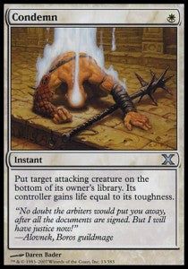 Condemn - Tenth Edition (Uncommon) [10E-13]
