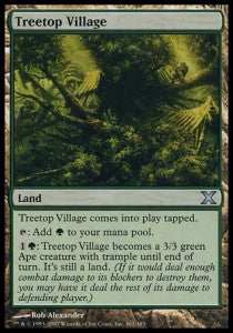 Treetop Village - Tenth Edition (Uncommon) [10E-361]
