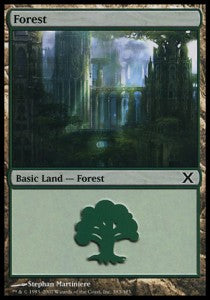 Forest (V.4) - Tenth Edition (Land) [10E-383]