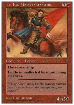 Lu Bu, Master-at-Arms (V.2)