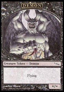 Demon Token (Black */*) - Player Rewards Promos (Token) [MPR-41]
