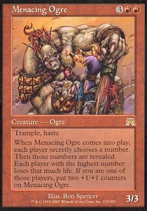 Menacing Ogre - Onslaught (Rare) [ONS-219]