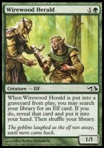Wirewood Herald - Duel Decks: Elves vs. Goblins (Common) [EVG-16]