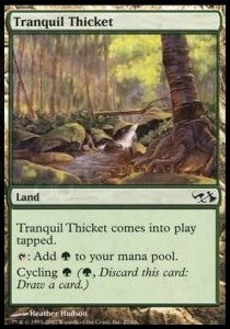 Tranquil Thicket - Duel Decks: Elves vs. Goblins (Common) [EVG-27]