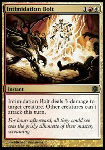 Intimidation Bolt - Alara Reborn (Uncommon) [ARB-99]