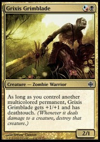 Grixis Grimblade - Alara Reborn (Common) [ARB-134]