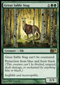 Great Sable Stag