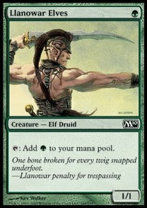 Llanowar Elves - Magic 2010 (Common) [M10-189]