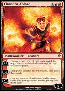 Chandra Ablaze - Zendikar (Mythic) [ZEN-120]