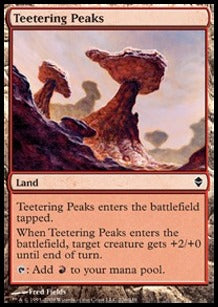 Teetering Peaks - Zendikar (Common) [ZEN-226]