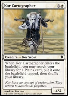 Kor Cartographer - Zendikar (Common) [ZEN-18]